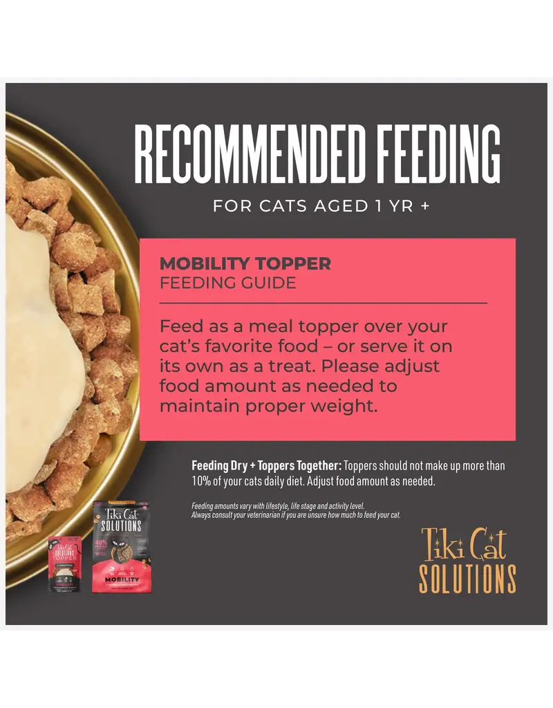 Tiki Pet Tiki Pet Solutions Topper Mobility Chicken 1.5 Oz