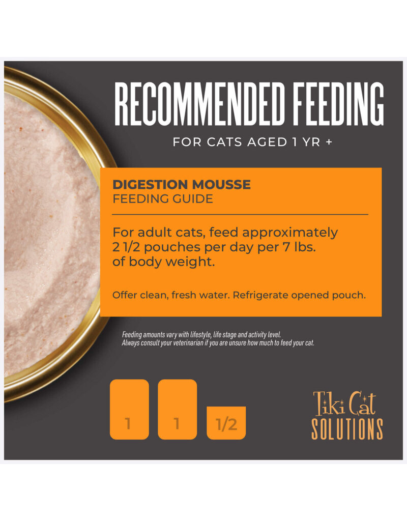 Tiki Pet Tiki Cat Solutions Digestive Chicken & Egg 2.4 Oz