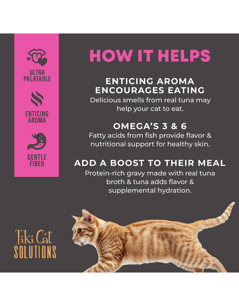 Tiki Pet Tiki Cat Solutions Topper Fussy Tuna in Broth 1.5 Oz pouch