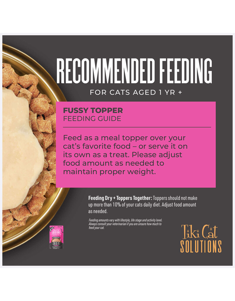 Tiki Pet Tiki Cat Solutions Topper Fussy Tuna in Broth 1.5 Oz pouch