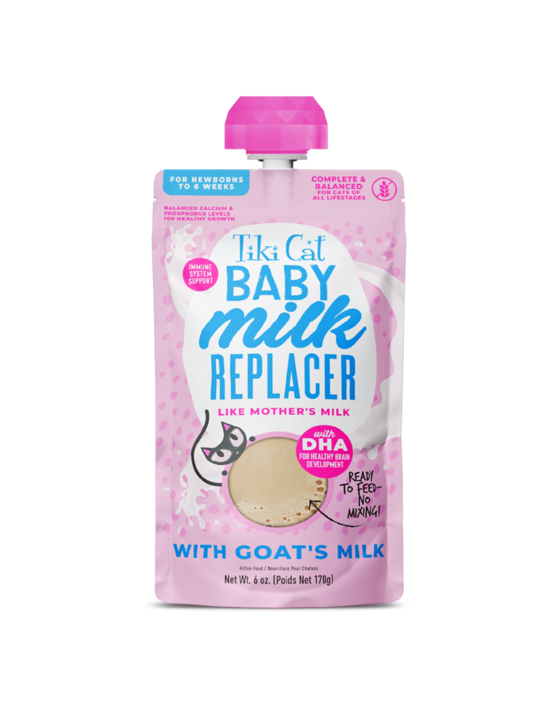 Tiki Pet Tiki Cat Baby Milk Replacer Goat Milk 6 Oz