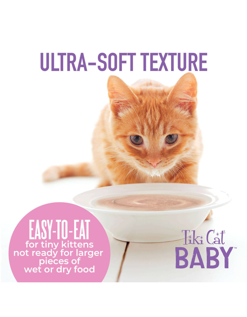 Tiki Pet Tiki Cat Baby Weaning Puree Chicken & Chicken Liver 6 Oz
