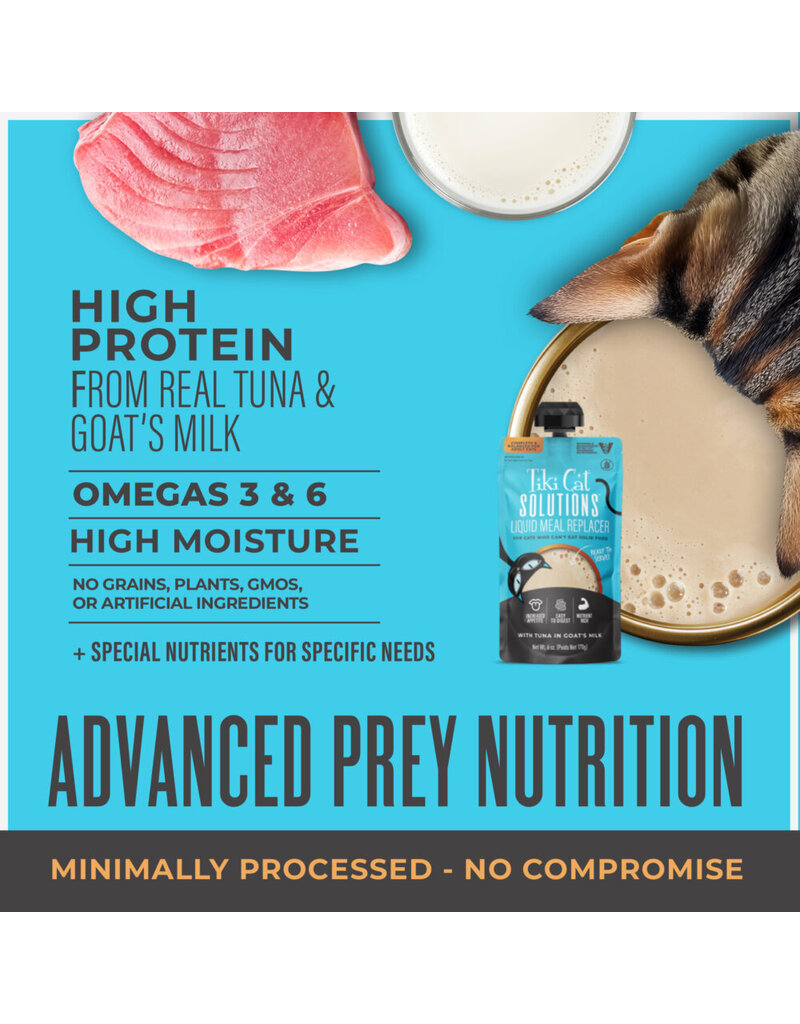 Tiki Pet Tiki Cat Solutions Liquid Meal Replacer Tuna & Milk 1.5 Oz