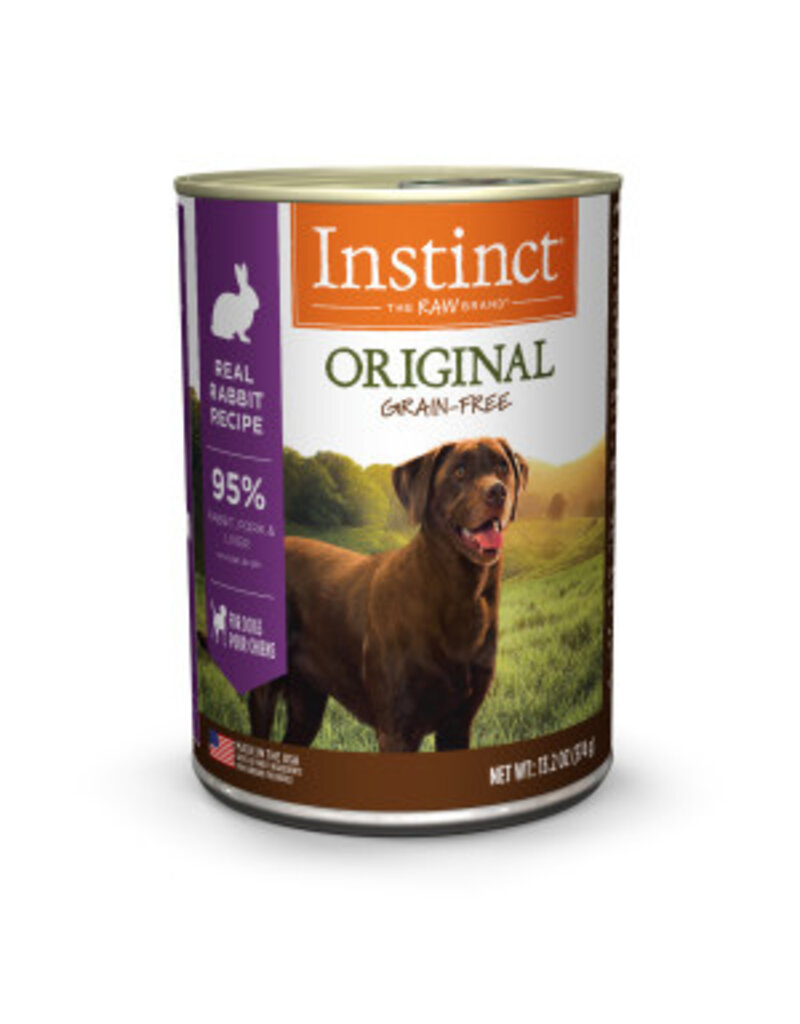 Natures Variety Instinct Rabbit Dog Food 13.2 Oz