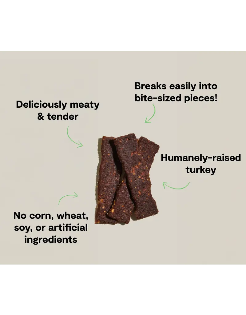 Open Farm Open Farm Grain Free Dog Jerky Treat Turkey 5.6OZ