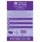 Taste of the Wild Taste of the Wild Sierra Mountain Lamb Dog Food 28 Lb