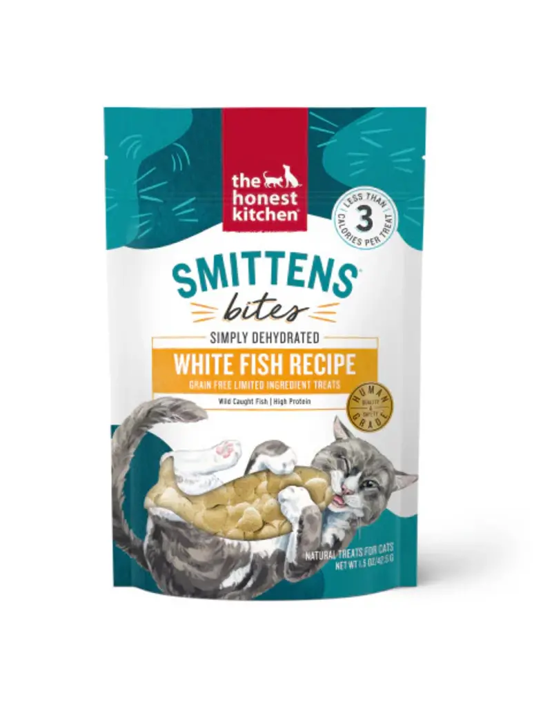 Honest Kitchen HK Kitten Smittens Dehydrated White Fish Treats 1.5 Oz