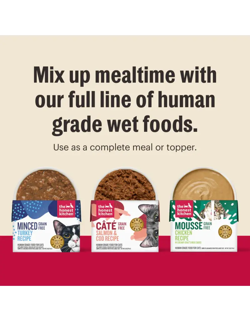 Honest Kitchen Honest Kitchen Minced Chicken in Bone Broth Gravy Cat Food 5.5 Oz Carton