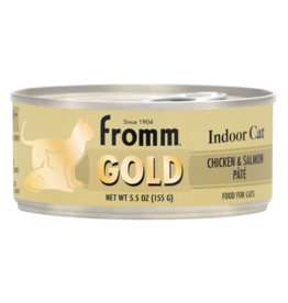 Fromm Fromm Gold Indoor Chicken & Salmon Pate Cat 5.5oz