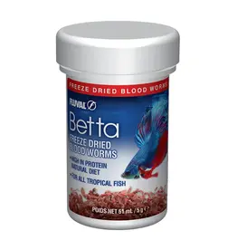 Fluval Fluval Betta Freeze Dried Bloodworm Fish Food .18 Oz