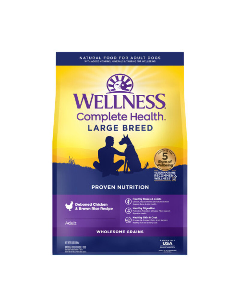 Wellness Wellness CH Large Breed Adult Chicken & Brown Rice