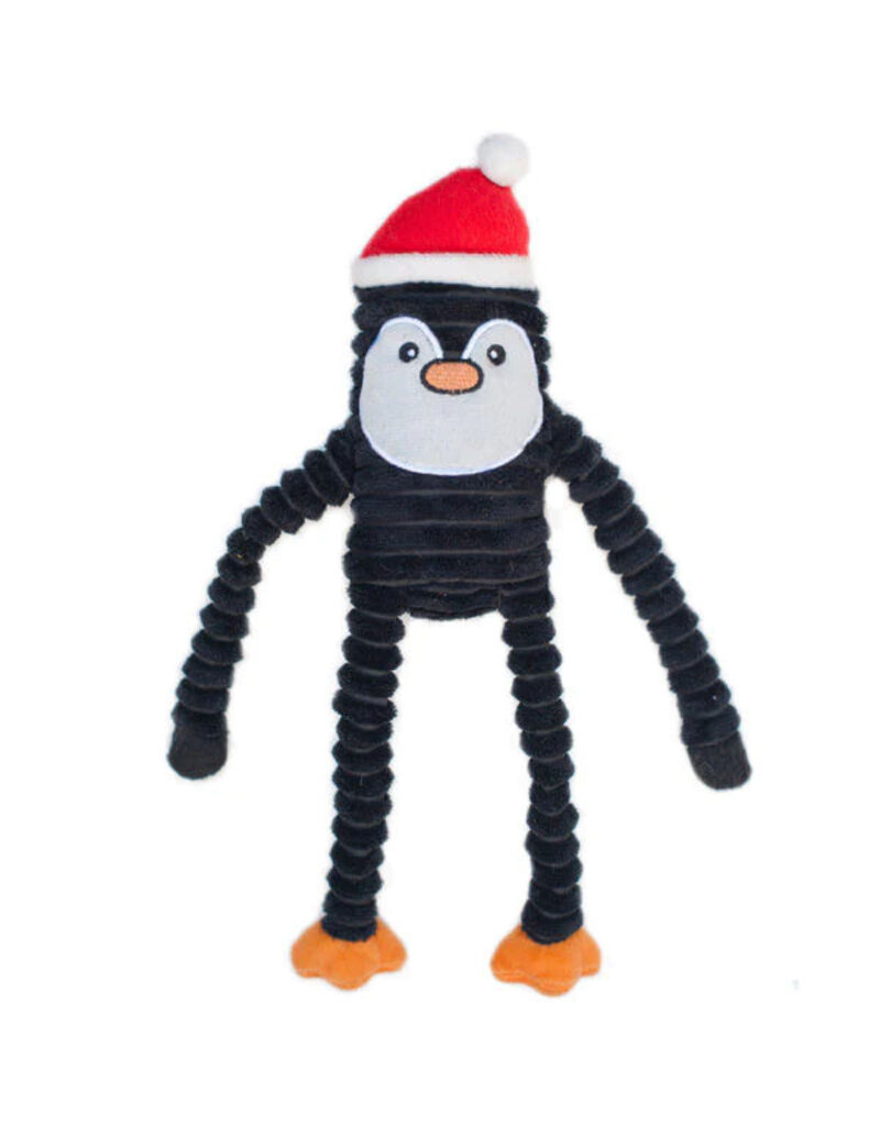 Zippy Paws ZippyPaws Holiday Crinkle Penquin Dog Toy Sm