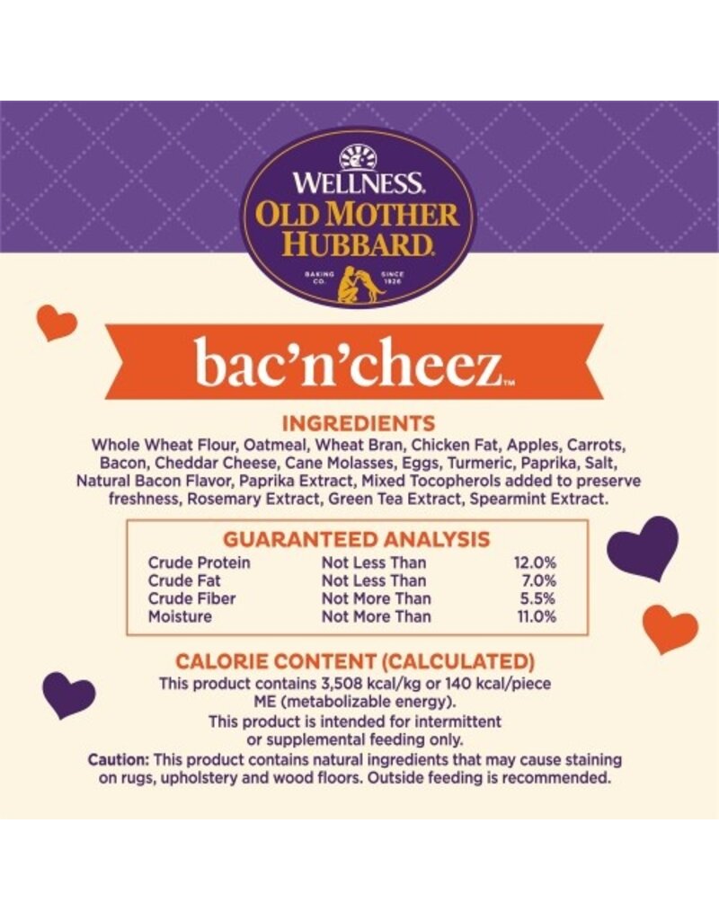 Old Mother Hubbard Old Mother Hubbard Classic  Bac'N'Cheez Small Dog Biscuits 20 oz