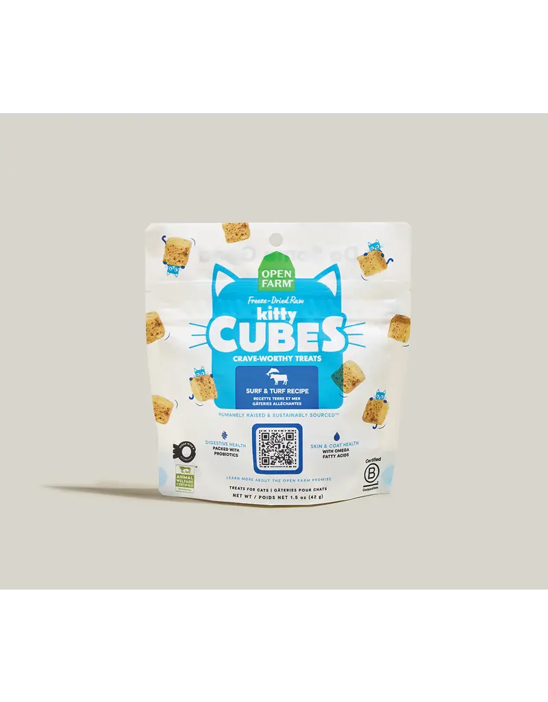 Open Farm Open Farm Cat Freeze-Dried Raw Treats Surf and Turf 1.5Oz