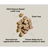 Open Farm Open Farm Dog Freeze-Dried Raw Treats Lamb Lung 1.5Oz