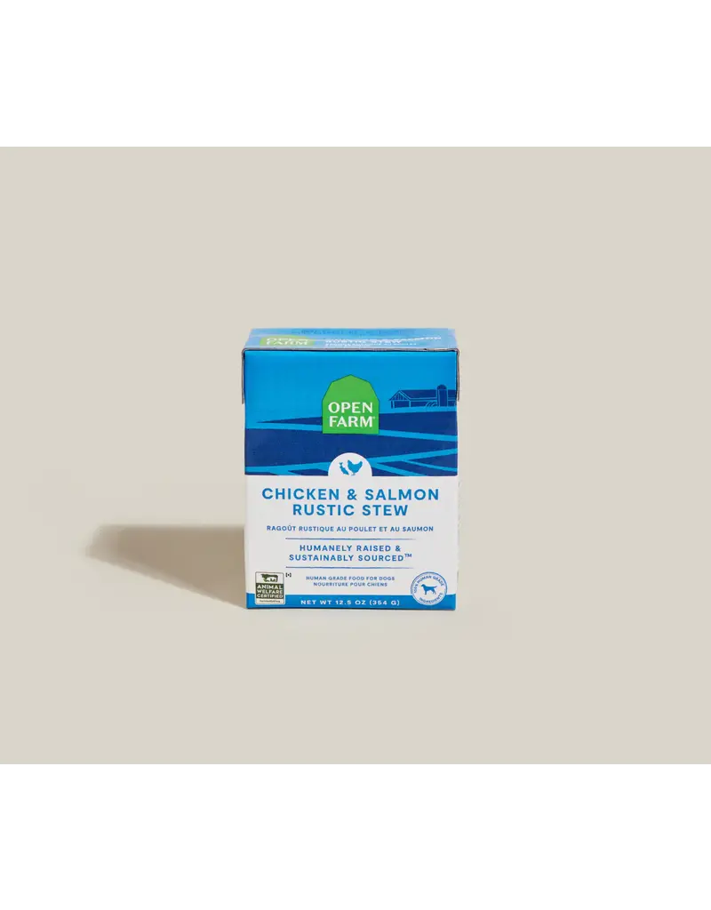 Open Farm Open Farm Chicken & Salmon Rustic Stew Wet Dog Food 12.5oz carton