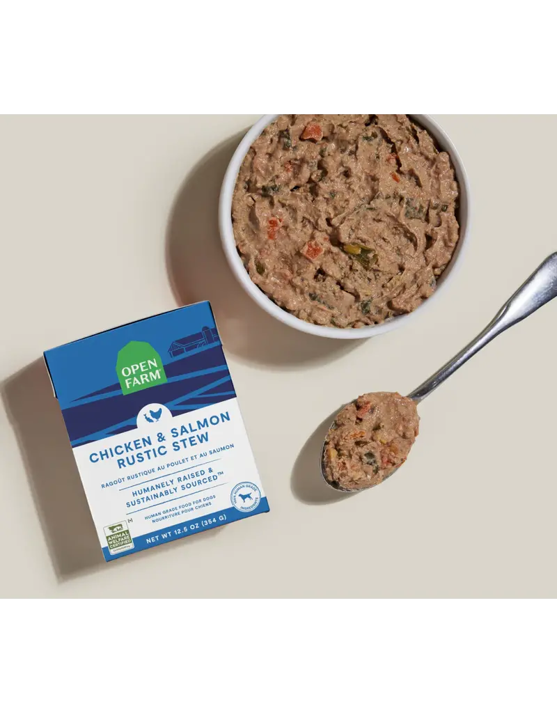 Open Farm Open Farm Chicken & Salmon Rustic Stew Wet Dog Food 12.5oz carton