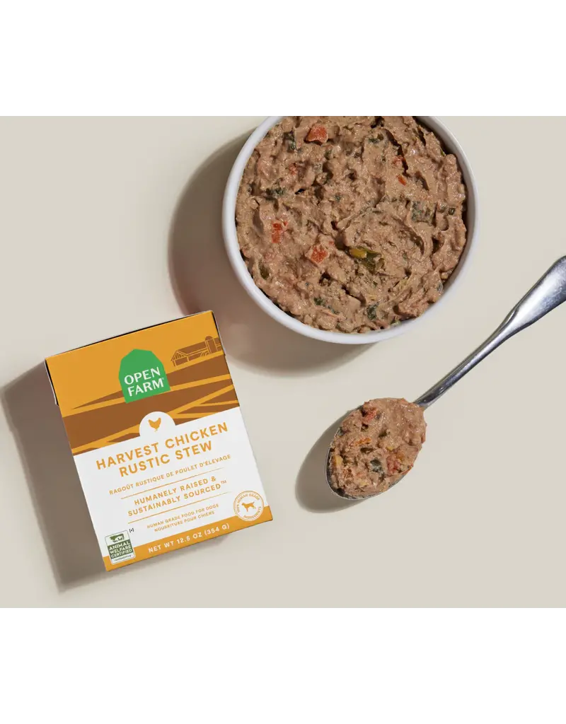 Open Farm Open Farm Harvest Chicken Rustic Stew Wet Dog Food 12.5oz carton