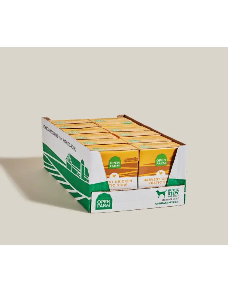 Open Farm Open Farm Harvest Chicken Rustic Stew Wet Dog Food 12.5oz carton