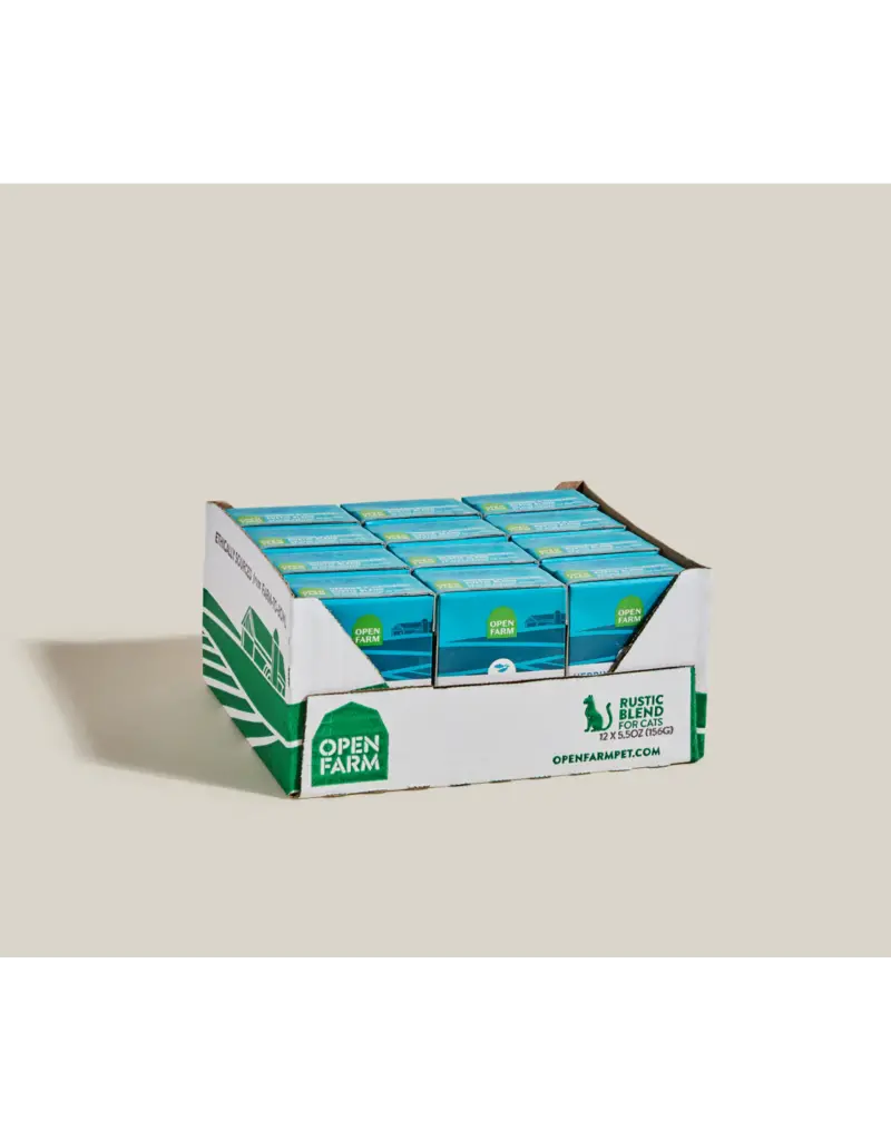 Open Farm Open Farm Rustic Blend Herring & Mackerel Wet Cat Food 5.5oz carton