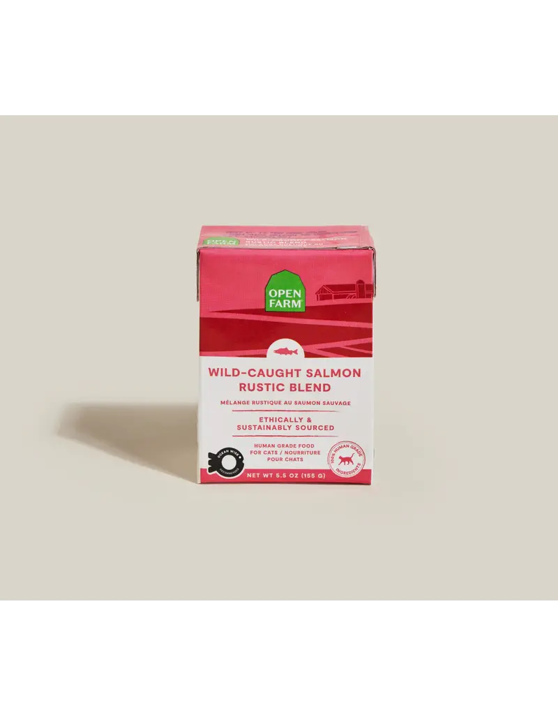 Open Farm Open Farm Rustic Blend Wild-Caught Salmon Wet Cat Food 5.5oz carton