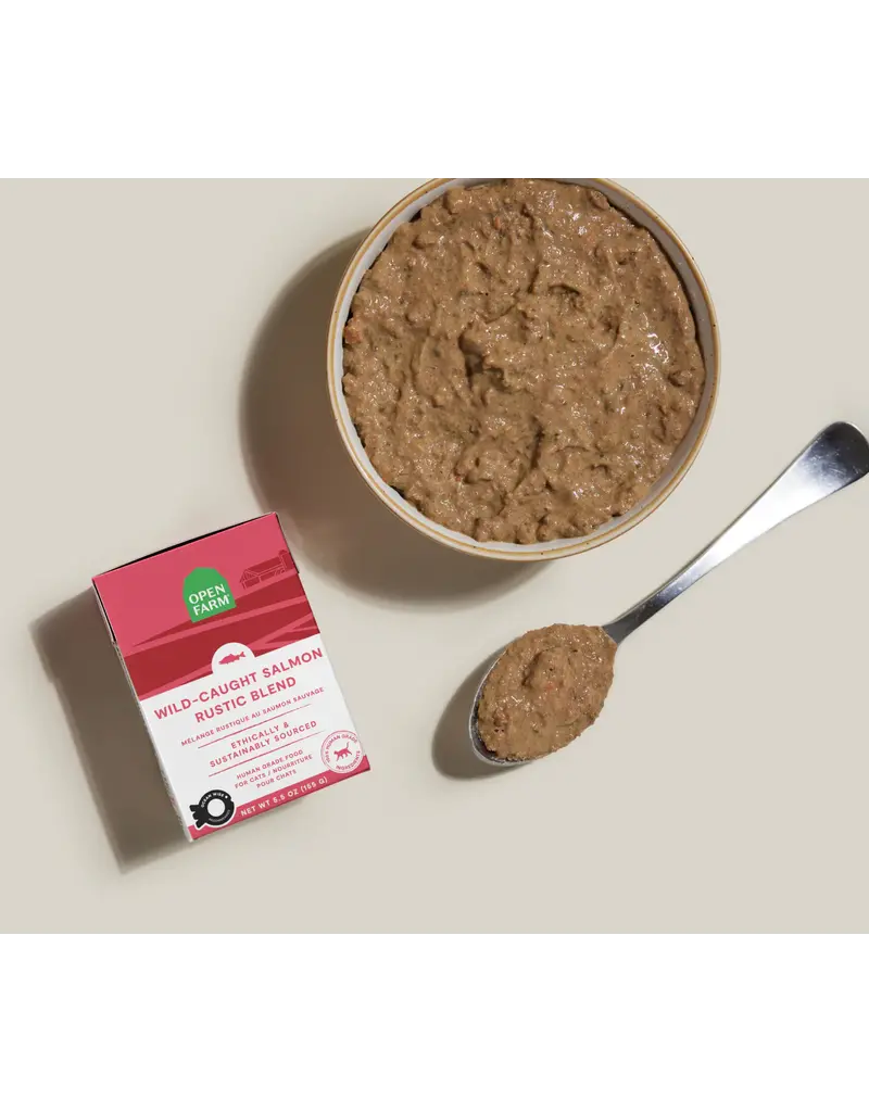 Open Farm Open Farm Rustic Blend Wild-Caught Salmon Wet Cat Food 5.5oz carton