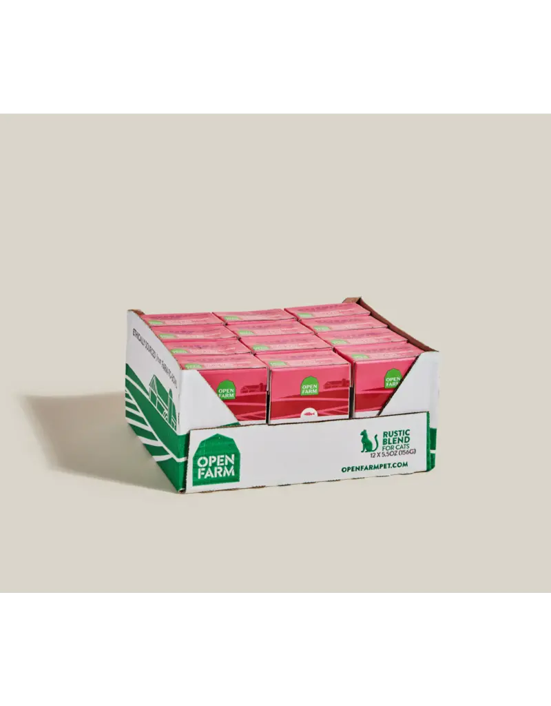 Open Farm Open Farm Rustic Blend Wild-Caught Salmon Wet Cat Food 5.5oz carton