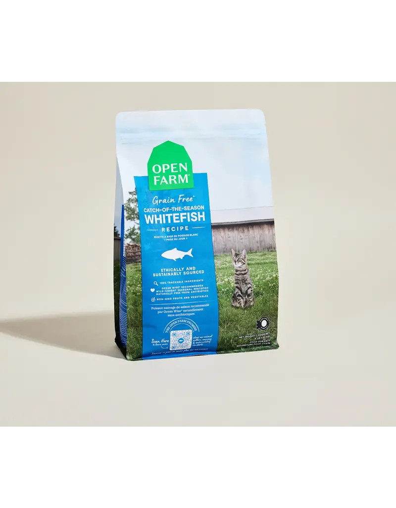 Open Farm Open Farm Catch-Of-The-Season Whitefish Dry Cat Food 4 LB