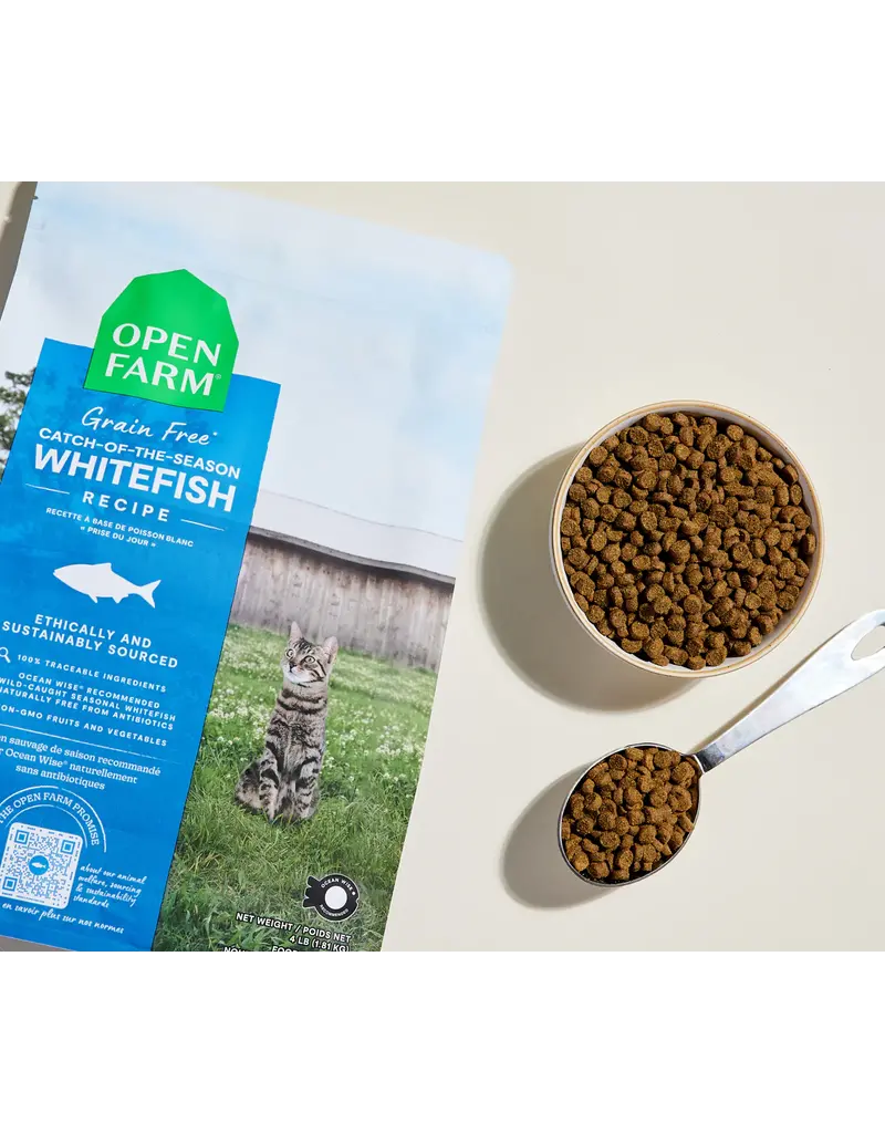 Open Farm Open Farm Catch-Of-The-Season Whitefish Dry Cat Food 4 LB