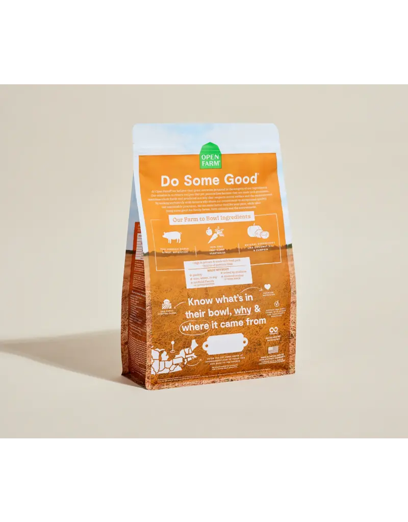 Open Farm Open Farm Grain Free Farmer's Table Pork Dry Dog Food