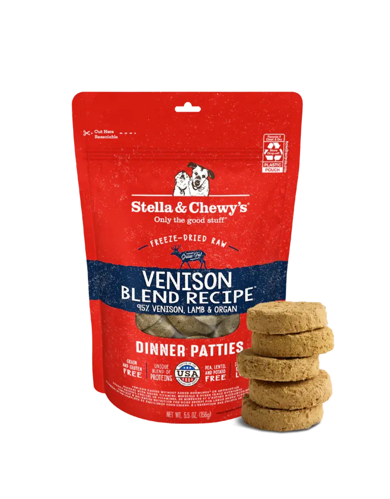 Stella & Chewys Stella & Chewy's Freeze Dried Raw Venison & Lamb  Blend 14 oz