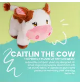 Snugarooz Snugarooz Caitlin the Cow Dog Toy 7 In