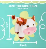Snugarooz Snugarooz Caitlin the Cow Dog Toy 7 In
