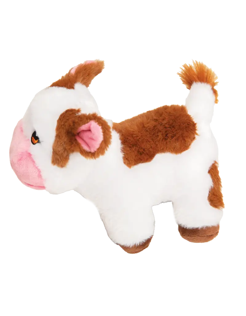 Snugarooz Snugarooz Caitlin the Cow Dog Toy 7 In