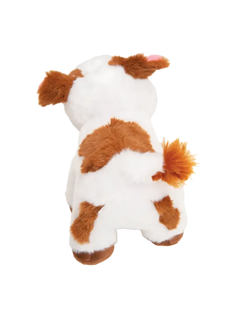 Snugarooz Snugarooz Caitlin the Cow Dog Toy 7 In