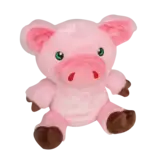 Snugarooz Snugarooz Phat Pig Dog Toy 7 In