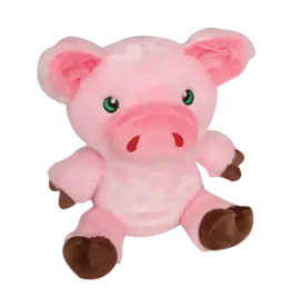 Snugarooz Snugarooz Phat Pig Dog Toy 7 In