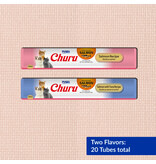 Inaba Inaba Churu Puree Salmon/Tuna Variety Cat Treats .5 Oz 20Pk