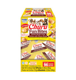 Inaba Inaba Churu Fun Bites Chicken/Cheese Wraps Dog Treats 3.36 Oz