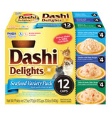 Inaba Inaba Dashi Delights Topper Seafood Variety Pack Cat 12x2.5 Oz