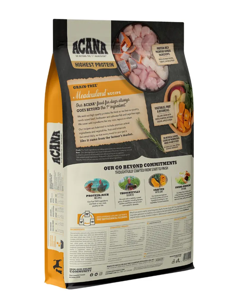 Acana Acana Meadowland High Protein Dry Dog Food
