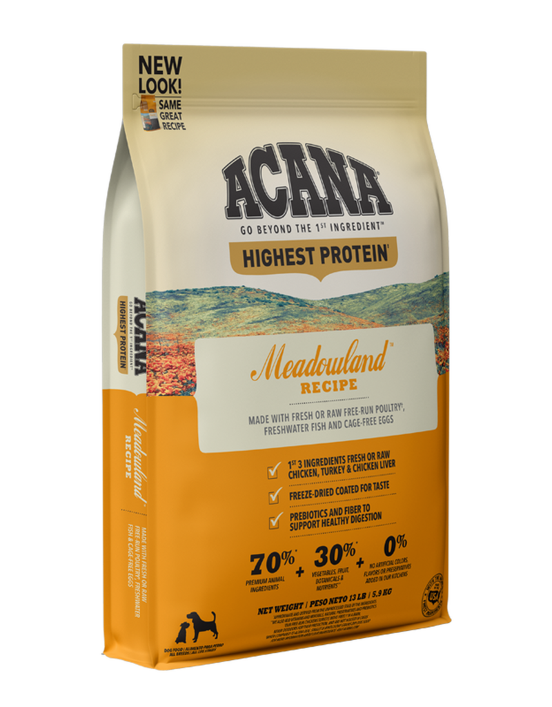 Acana Acana Meadowland High Protein Dry Dog Food
