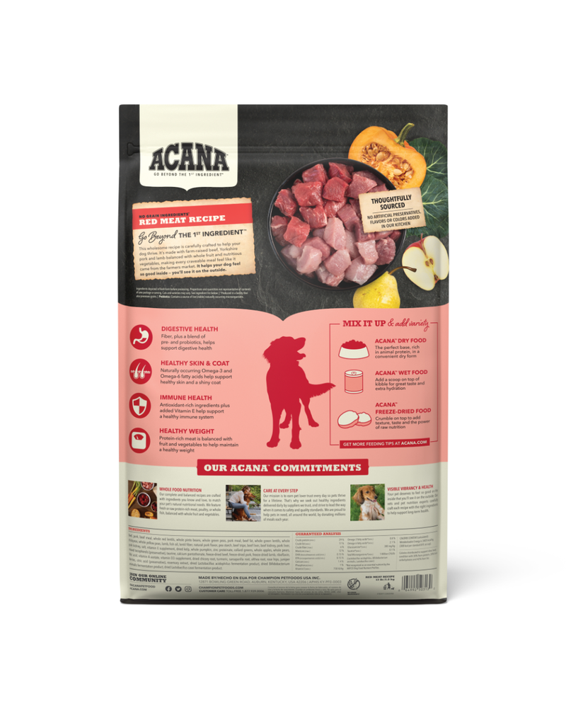 Acana Acana Red Meat Dry Dog Food