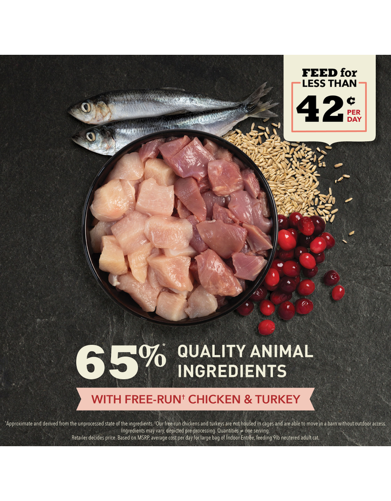 Acana Acana Indoor Entree Chicken & Turkey Dry Cat Food 4 Lb