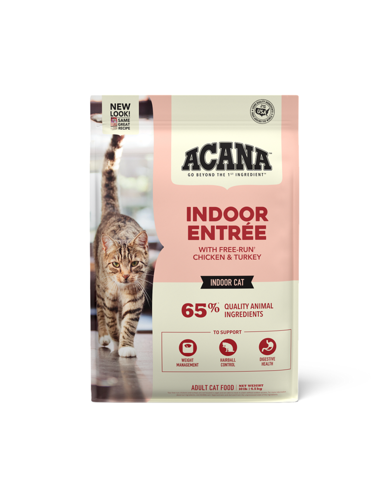 Acana Acana Indoor Entree Chicken & Turkey Dry Cat Food 4 Lb