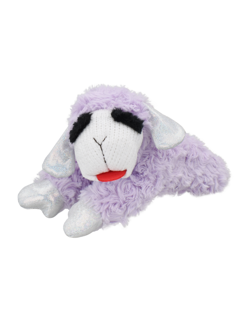 Multipet Inc Lamb Chop Toy Purple 10.5 In