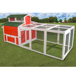 Ware Ware Big Red Barn Coop 49.25x42.75x47
