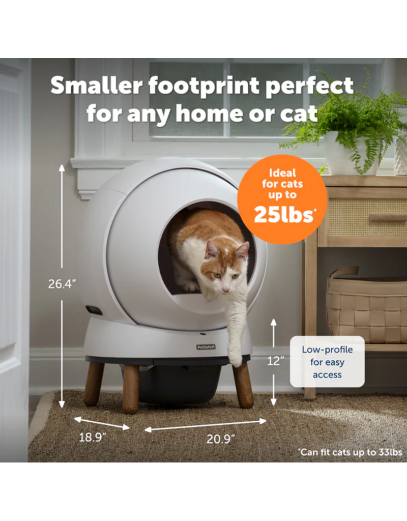 Petsafe Scoopfree Smartspin Self-Clean Litter Box White