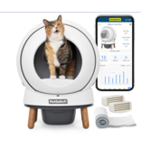Petsafe Scoopfree Smartspin Self-Clean Litter Box White