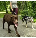 Coastal Pet Coastal Padded Multi-Function Leash Black/Gray 3/4 In x 6 Ft